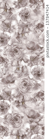 Collection of delicate vintage floral and botanical seamless patterns with soft muted tones Collection of delicate vintage floral and botanical seamless patterns with soft muted tones 137847414