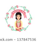 Mother's Day Illustration 137847536