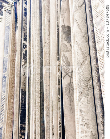Elegant Patterned Rugs On Display 137847609