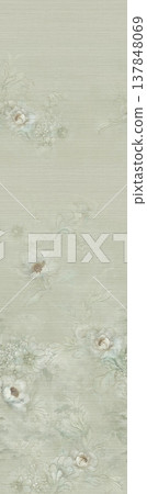 Collection of delicate vintage floral and striped seamless patterns with soft muted tones Collection of delicate vintage floral and striped seamless patterns with soft muted tones 137848069