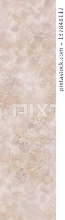 Collection of delicate watercolor floral seamless patterns with soft pastel and muted tones Collection of delicate watercolor floral seamless patterns with soft pastel and muted tones 137848112