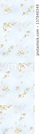 Collection of elegant floral and landscape seamless patterns with soft pastel and neutral tones Collection of elegant floral and landscape seamless patterns with soft pastel and neutral tones 137848349