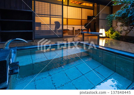 Open-air bath, hot spring, inn. Photography cooperation: Ito Ryokuyoku 137848445