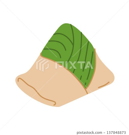 nasi lemak rice wrapped with banana leaves rice, angkringan illustration nasi lemak rice wrapped with banana leaves rice, angkringan illustration 137848873