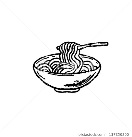 Noodle bowl ink doodle, hand drawn ramen soup illustration, Asian food whimsical brushstroke set. Tasty meal, pasta chopsticks vintage art, restaurant menu. Oriental dinner, ramen bowl doodle deco Noodle bowl ink doodle, hand drawn ramen soup illustration, Asian food whimsical brushstroke set. Tasty meal, pasta chopsticks vintage art, restaurant menu. Oriental dinner, ramen bowl doodle deco 137850200