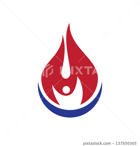 Oil, gas and energy logo concept 137850305