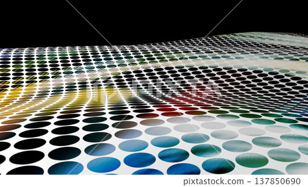 Op Art-style color patterns (We've also created a video; please take a look if you're interested). Op Art-style color patterns (We've also created a video; please take a look if you're interested). 137850690