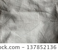 Wrinkled fabric material 137852136