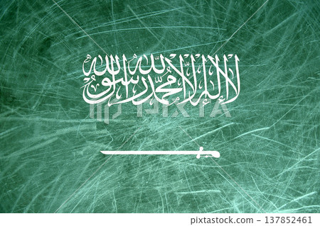 Grunge flag of Saudi Arabia Grunge flag of Saudi Arabia 137852461