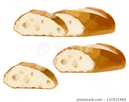 baguette slices 137852469