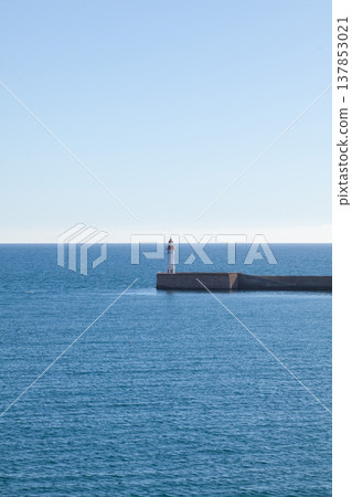 Lighthouse at breakwater Lighthouse at breakwater 137853021