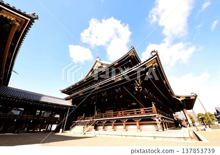 京都府,東本願寺,禦榮堂(重要文化財產),京都市下京區常葉町,2022年2月 京都府,東本願寺,禦榮堂(重要文化財產),京都市下京區常葉町,2022年2月 137853739