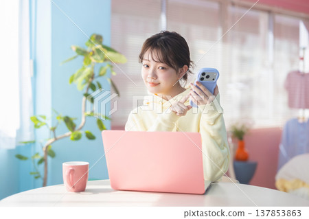 young woman young woman 137853863