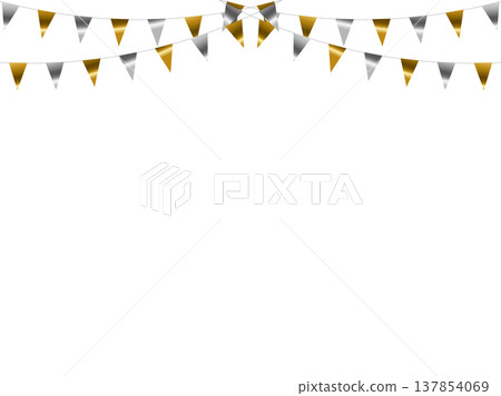 花圈三角繩,彎曲,金色 2 銀色 F6 花圈三角繩,彎曲,金色 2 銀色 F6 137854069