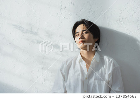 A portrait of a young man A portrait of a young man 137854562