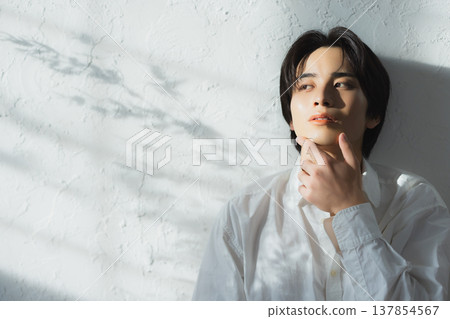 A portrait of a young man A portrait of a young man 137854567