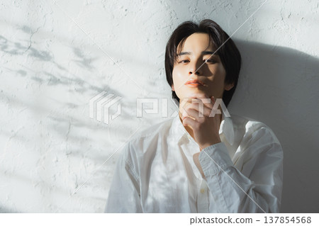 A portrait of a young man A portrait of a young man 137854568