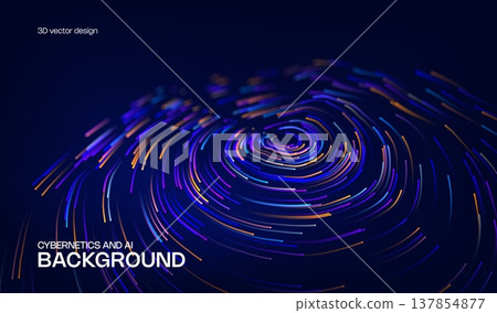 Abstract digital ai technology background with tech dots wave for big data science. 3d conference line with design pattern webinar for research graphic sound. Network presentation background. Abstract digital ai technology background with tech dots wave for big data science. 3d conference line with design pattern webinar for research graphic sound. Network presentation background. 137854877
