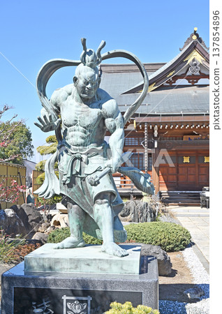 岩槻漫步：日蓮宗新成寺 - 仁王雕像 137854896