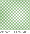 Cute green fashion seamless pattern of style. Scottish tartan vichy plaid graphic texture for dress, skirt, scarf, throw, jacket, fashion fabric print. Vector illustration 137855099