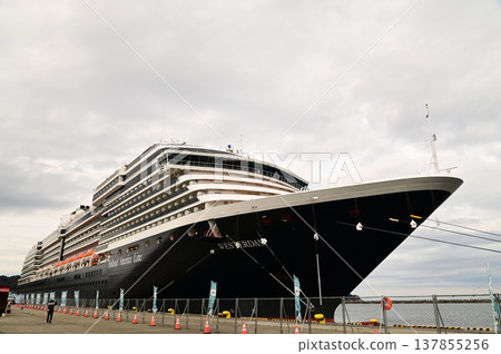 Cruise ship Westerdam waiting to depart 137855256