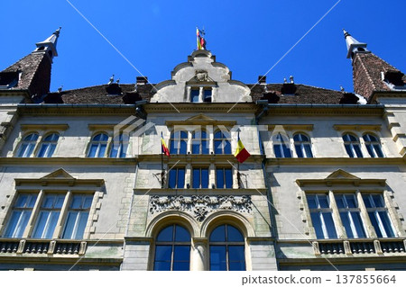 Sighisoara, Transylvania, Romania, the jewel of Romania, City Hall Sighisoara, Transylvania, Romania, the jewel of Romania, City Hall 137855664