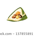 Illustration of zongzi 137855891