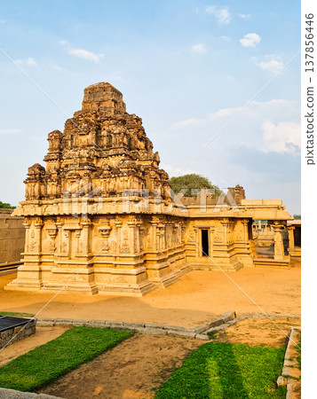 Hazara Raama hindu Temple in the Hampi, India Hazara Raama hindu Temple in the Hampi, India 137856446