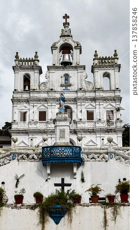 Church of Our Lady of the Immaculate Conception in Goa, India Church of Our Lady of the Immaculate Conception in Goa, India 137858246