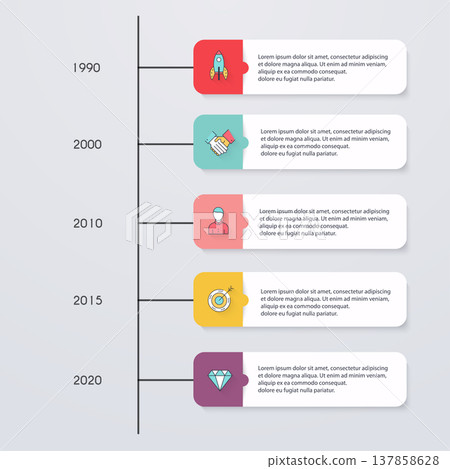 Timeline Infographic Design Templates. Charts, Diagrams and other Vector Elements for Data and Statistics Presentation. Timeline Infographic Design Templates. Charts, Diagrams and other Vector Elements for Data and Statistics Presentation. 137858628