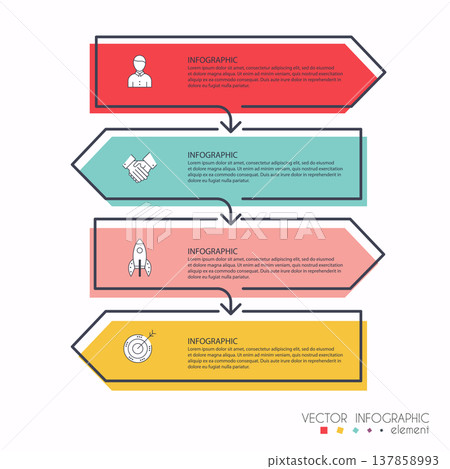 Vector info graphics for your business presentations. Can be used for website layout, numbered banners, diagram, horizontal cutout lines, web design. Vector info graphics for your business presentations. Can be used for website layout, numbered banners, diagram, horizontal cutout lines, web design. 137858993