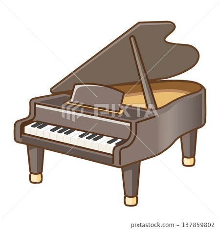 可愛的鋼琴插畫圖示素材 | 幼稚園、托兒所、學校、兒童 可愛的鋼琴插畫圖示素材 | 幼稚園、托兒所、學校、兒童 137859802