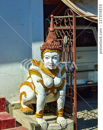 Wat Sawadie Ka temple in Chiang Mai,Thailand. Wat Sawadie Ka temple in Chiang Mai,Thailand. 137859858