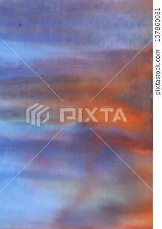 Uneven dyed background material Uneven dyed background material 137860081
