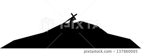 Jesus Christ and the Cross. Jesus Christ and the Cross. 137860085