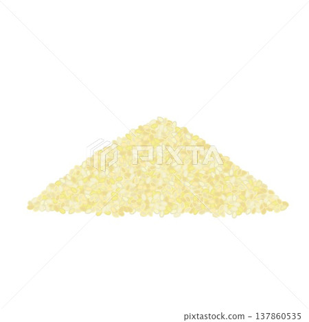 一大堆白芝麻的插圖 一大堆白芝麻的插圖 137860535