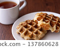 Waffle platter (6 pieces wide) 137860628