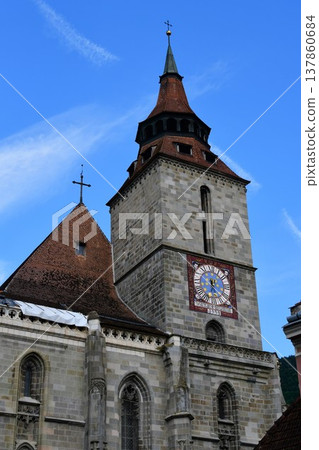 Brașov, Transylvania, Romania, Black Church, Late Gothic Church Brașov, Transylvania, Romania, Black Church, Late Gothic Church 137860684