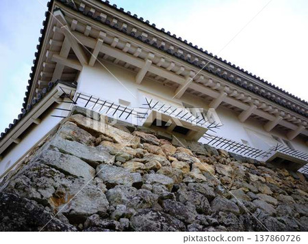 Castle's stone wall Castle's stone wall 137860726