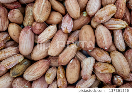 Peanut texture (close-up) Peanut texture (close-up) 137861356