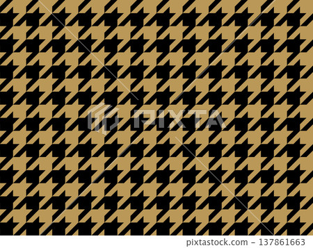 Counterfeit gold and a black houndstooth background Counterfeit gold and a black houndstooth background 137861663