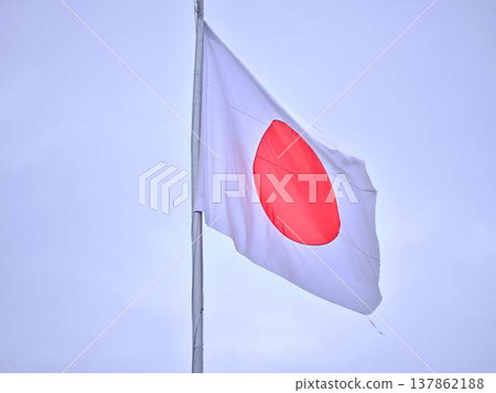 高知城的日本國旗 137862188