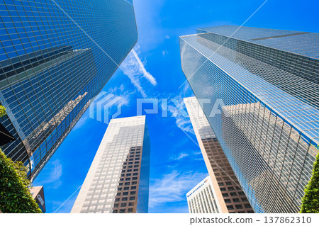 Downtown Los Angeles skyscrapers Downtown Los Angeles skyscrapers 137862310
