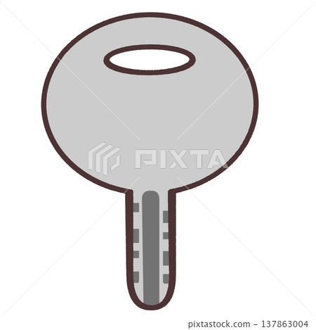 simple key illustration simple key illustration 137863004