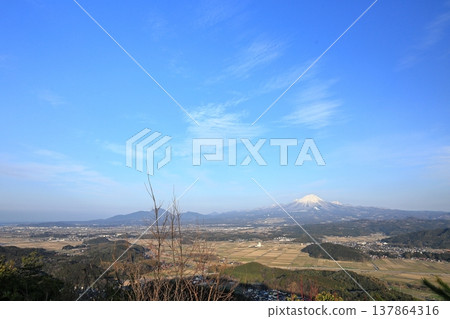 Mount Oyama as seen from Mount Hatozuka 23 Mount Oyama as seen from Mount Hatozuka 23 137864316