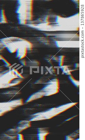 Glitch Texture With RBG Split and Scanline Distortion Glitch Texture With RBG Split and Scanline Distortion 137865928