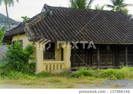 An apartment building in Vietnam. An apartment building in Vietnam. 137866148