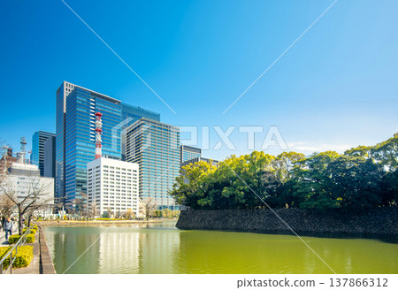 Tokyo Imperial Palace, Ote Moat and Business District Tokyo Imperial Palace, Ote Moat and Business District 137866312