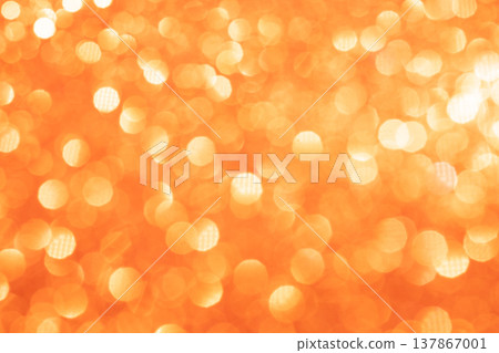 Orange glitter background material 137867001