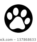 Modern Pet Track Brand Emblem 137868633